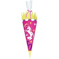 Ursus 9870001 - Schultüten Bastelset Easy Line Einhorn- 6-Pimientos- de 68 cm- jaspeados